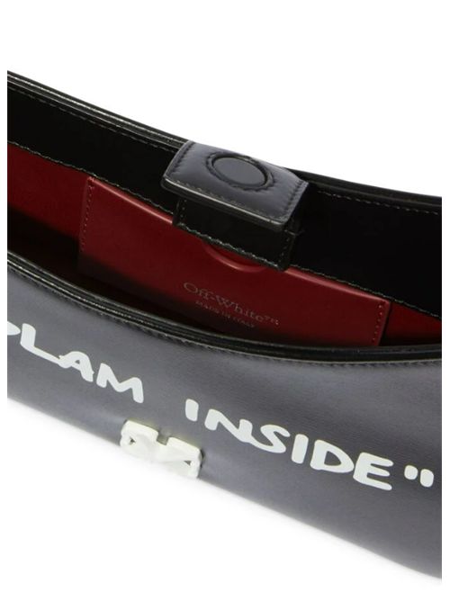 JITNEY SHOULDER QUOTE OFF-WHITE | OWNN18AC99LEA00110011001 BLACK